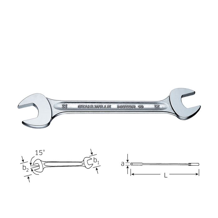 10a 5/8 x 11/16                    DOUBLE OPEN ENDED SPANNER