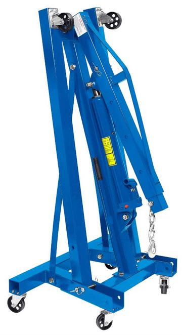 1,1Ton Colapsable Hydraulic Crane - Lifting Height 2,3m