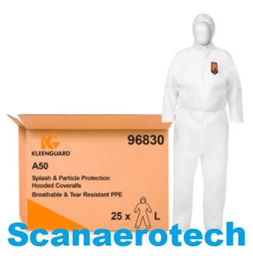 STD-1129 - Breathable & Protective Coveralls, L EN1149-1 Antistatic 