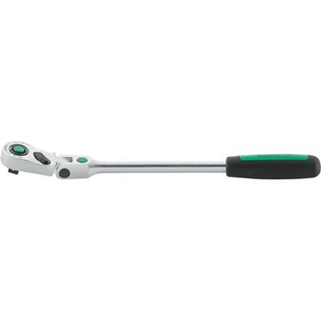 452QR FLEXIBLE JOINT RATCHET FINE TOOTH 3/8" WITH QR.