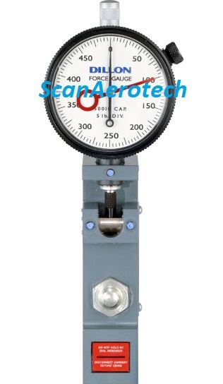 10kgf x 0,1kg Low-Profile Flat-Bottom U Force Gauge +/-1%  