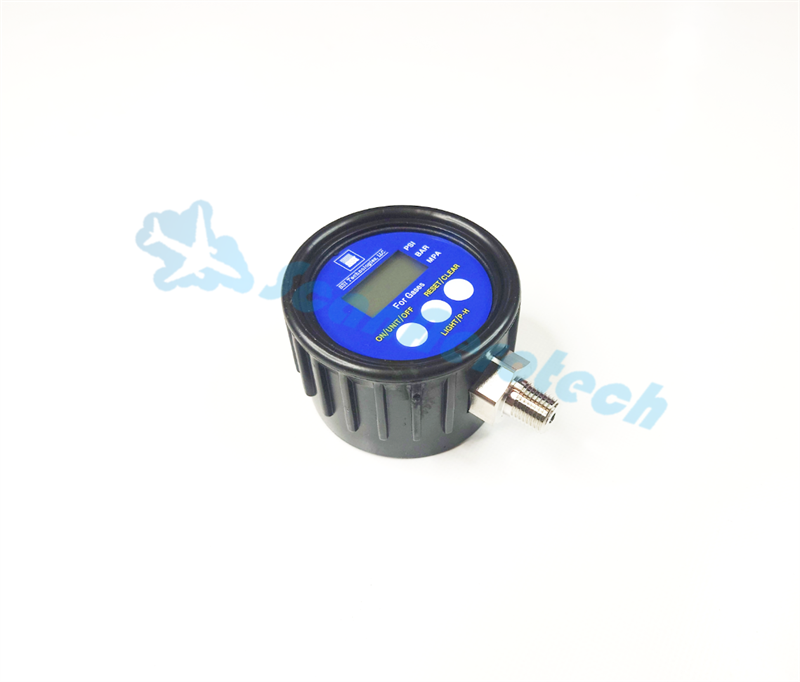 MGA-300PSI-A-9V-R Digital gauge 1/4\'\' Bottom connection