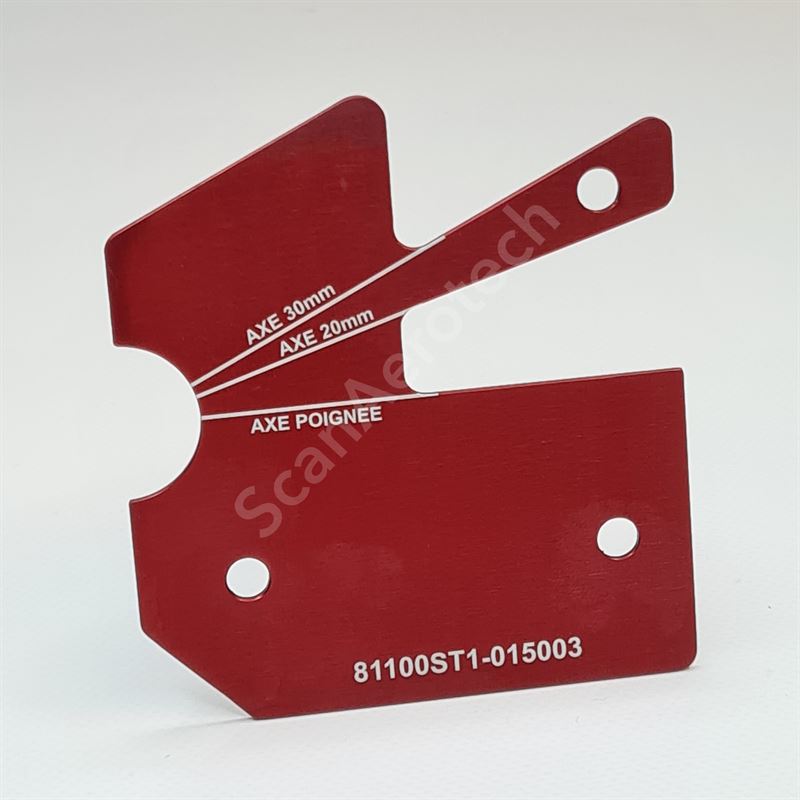 ADJUSTMENT GAGE - LEVER CAPT-F/O SEATS  