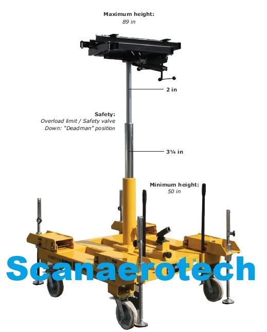 SPL-1561 Transmission Jack 226cm (89")