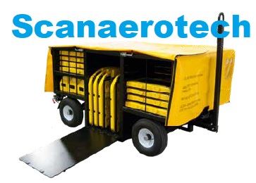 Low Profile Universal Aircraft Scale Cart