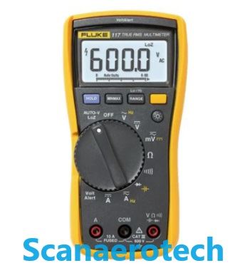 CAT III 600V 10A AC/DC DIGITAL MULTIMETER CALIBRATED  