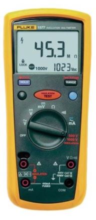 Isolation Tester CAT III 1000V incl UKAS Calibration   