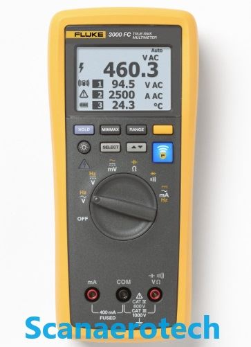 CAT III/IV 1000V 400mA AC FC MULTIMETER CALIBRATED     