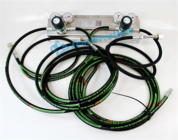 TIPO C (ES) HP and LP Regulator Bracket Kit incl. hoses