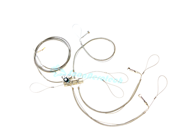 3 BOTTLE DIN477 NO6 OXYGEN REGULATOR KIT 2900PSI AN800-3 (SCANDINAVIA)