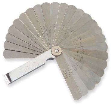 STD-5468 Pro Steel Feeler Gauge (25 blades) 0,0015" - 0,032"