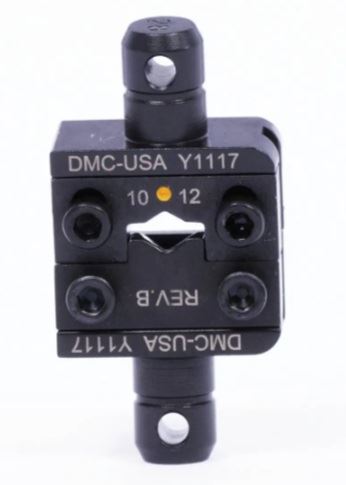 Y1117 Y DIE SET 10-12 AWG CONFINED CRESCENT INSULATED TERMINALS