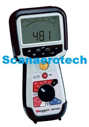 Insulation Tester 1000V 200GO CAT IV 600 V incl. Calibration