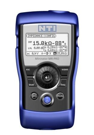 18 dBu MINIRATOR AUDIO SIGNAL GENERATOR