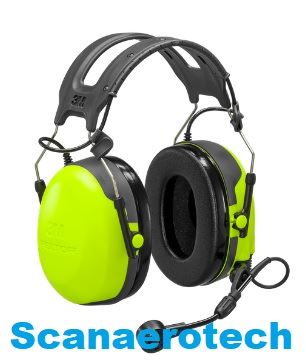 Peltor Ground Mechanics Hi-Viz Headset