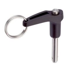 MOQ 10EA BALL LOCK PIN - L HANDLE -  Ø: 9/16" - GRIP L: 1,7"