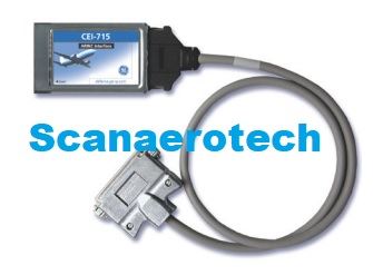 ARINC 429 PCMCIA CARD WITH RCONCEI-715A CABLE