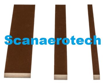 BROWN PHENOLIC SEALANT SCRAPER 40x200x4mm