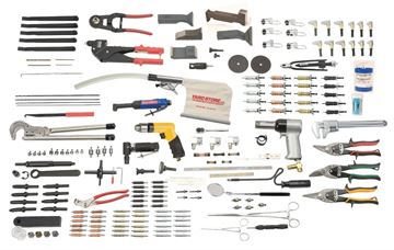 Master Sheet Metal Tool KIT ACAT 4X Rivet Gun incl. 189 tool