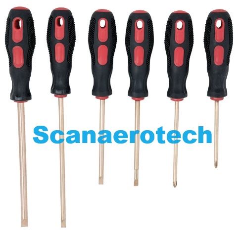 BERYLLIUM None Sparking Screwdriver Set 6pcs.           