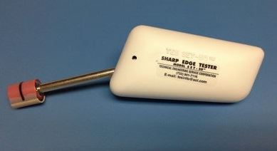 Sharp Edge Tester incl. Calibration Certificate