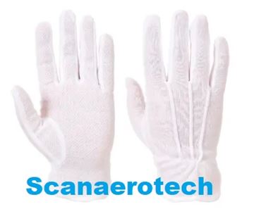 STD-420 White Cotton Work Gloves BOX OF 12 