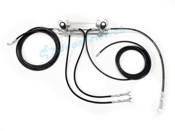 3 BOTTLE BS341 NO. 3 LP+HP N2 REGULATOR KIT (UK)