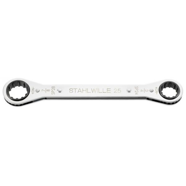 25aSP 24 x 28 RATCHET RING SPANNER